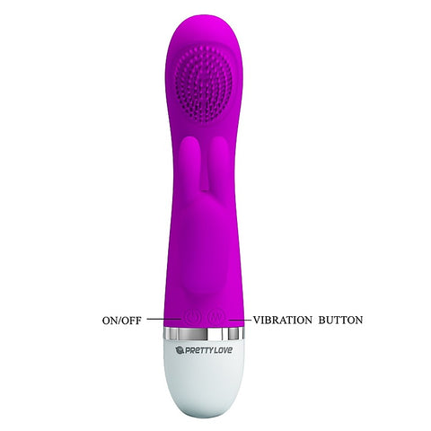 Pretty Love Christ Multi Functions Silicone Rabbit Vibrator