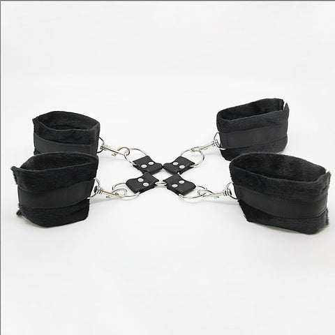 Soft Furry BDSM Hog Tie Shackle by Berlin Baby
