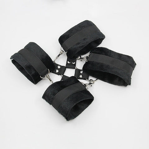 Soft Furry BDSM Hog Tie Shackle by Berlin Baby