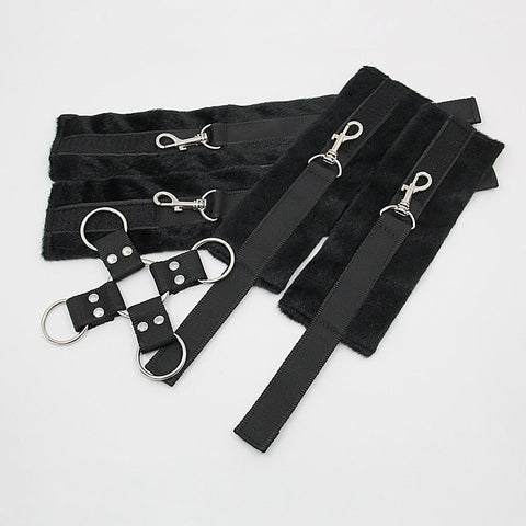 Soft Furry BDSM Hog Tie Shackle by Berlin Baby