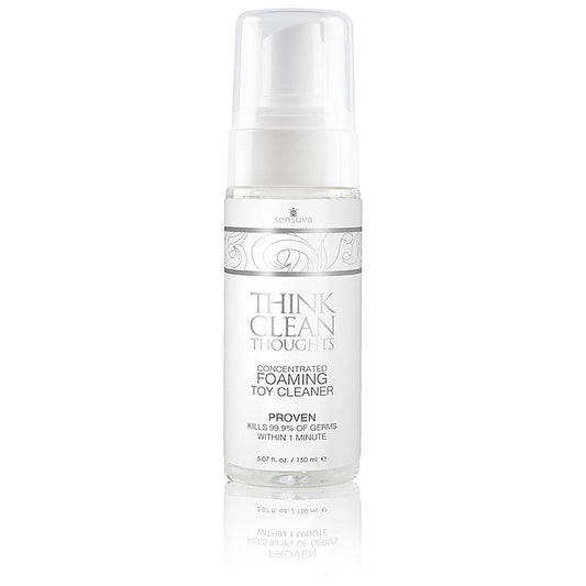 Think Clean Thoughts Foaming Toy Cleaner by Sensuva On