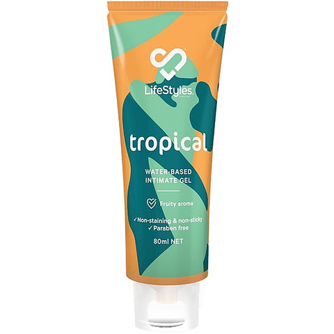 Tropical Water-based Intimate Gel 80ml by Ansell