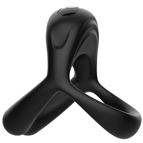 Shadow Pulse Rechargeable Cock Ring by Amovibe