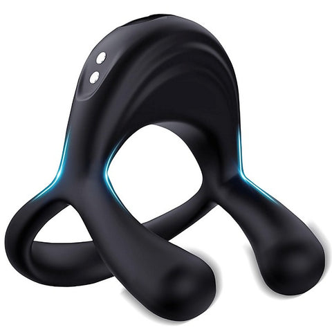 Shadow Pulse Rechargeable Cock Ring by Amovibe