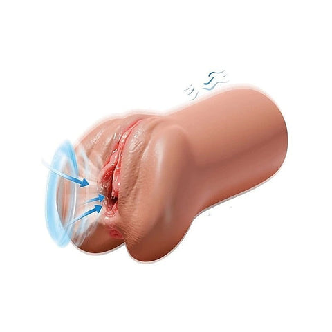 Dory Sucking & Vibrating Pussy Stroker by Amovibe