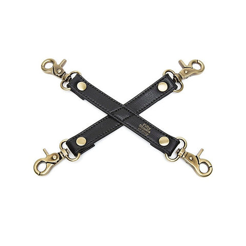Bound to You Faux Leather Hog Tie by Love Honey