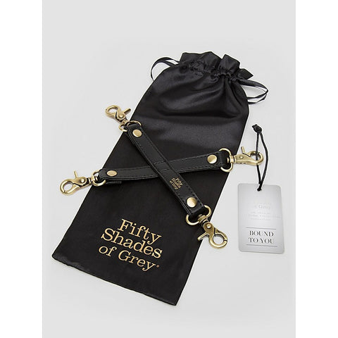 Bound to You Faux Leather Hog Tie by Love Honey