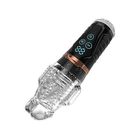Alpha Sucking & Vibrating Male Masturbator by Amovibe