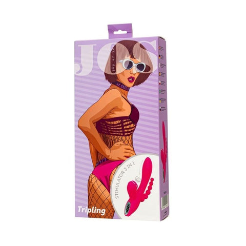 JOS Tripling Triple Stimulator Rabbit Vibrator by ToyFa
