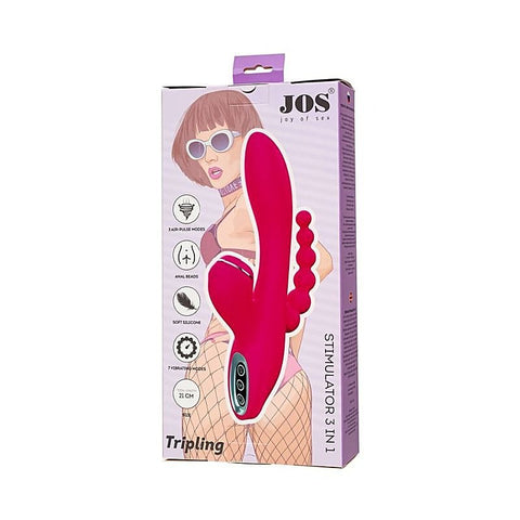 JOS Tripling Triple Rabbit Style Clitoral Stimulator