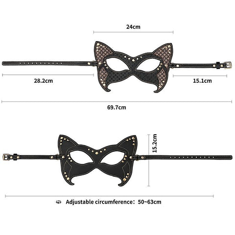 Rebellion Reign BDSM Play Cat Mask by Lovetoy