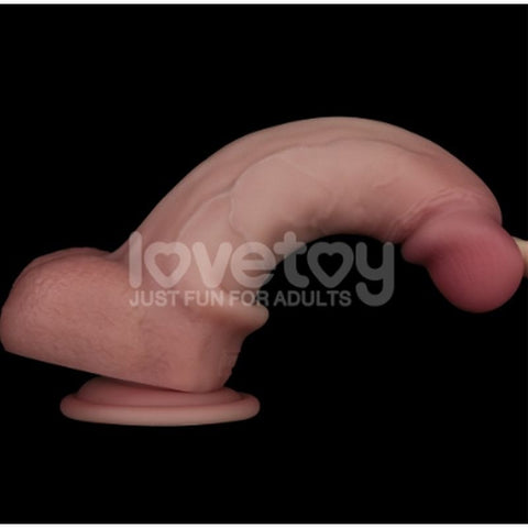 7.5" Dual Layer Silicone Dong by Lovetoy