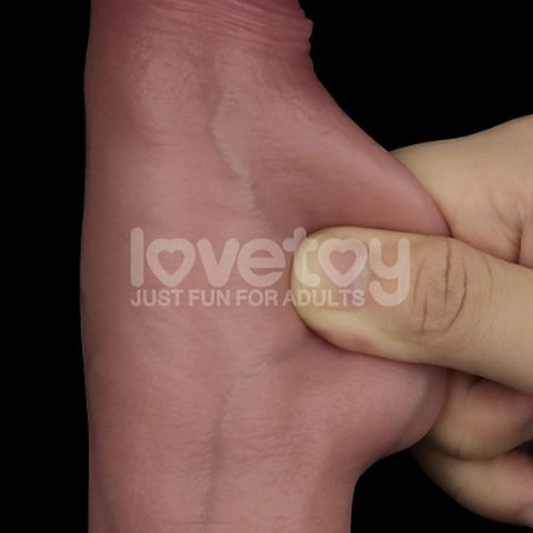 Sliding Skin Pro Dual Layer Realistic Silicone Dong