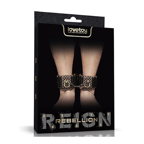 Rebellion Reign Fetish Play Ankle Cuffs by Lovetoy