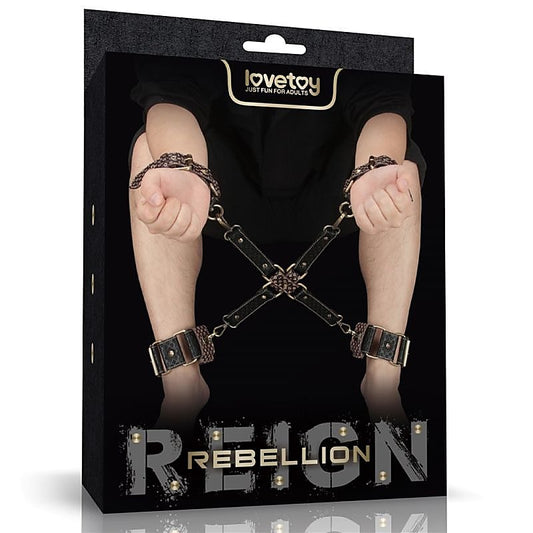 Rebellion Reign Fetish Play Hogtie Set by Lovetoy