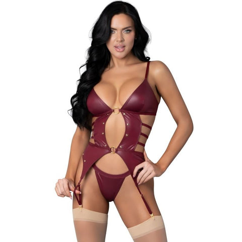 Kira Kiss Two Piece Her Fetish Set by Magic Silk