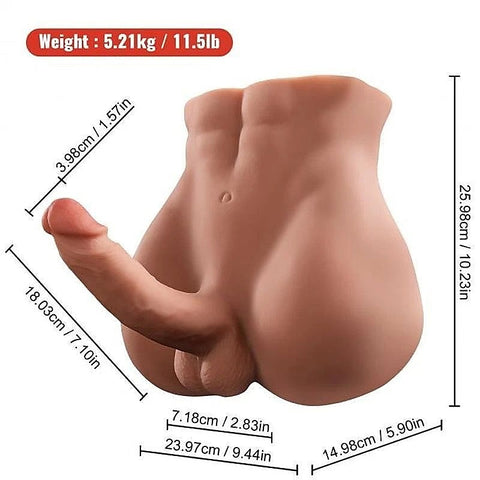 Bartlett Usb Auto Thrusting 15 Cm Male Cock And Ass By Xise