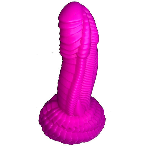 8.5 Inch Fantasy Tongue Shape Dildo by Bed Candy