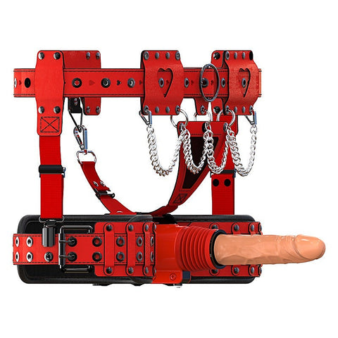 X4 Sex Machine with Strap-on Harness by BDStyle