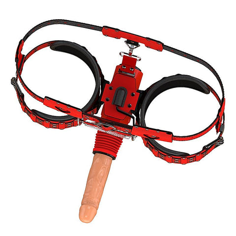 X4 Sex Machine with Strap-on Harness by BDStyle