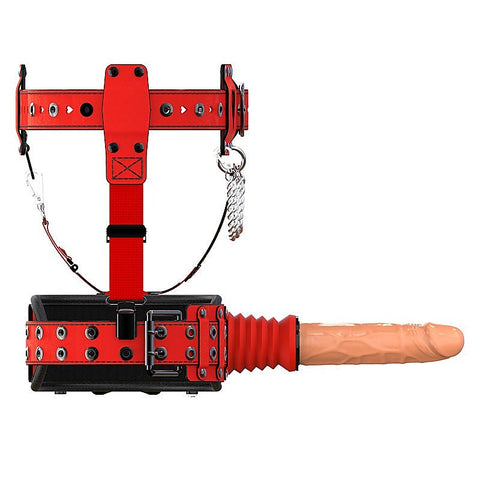 X4 Sex Machine with Strap-on Harness by BDStyle