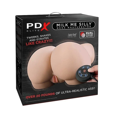 Milk Me Silly Twerking and Vibrating Male Masturbator