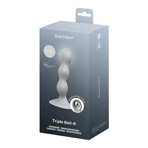 Triple Ball-R Beaded Anal Plug by Satisfyer