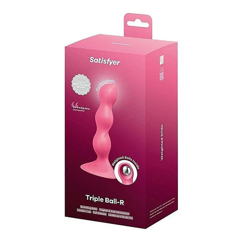Triple Ball-R Beaded Anal Plug by Satisfyer