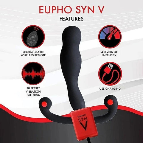 Eupho Syn V Vibrating Prostate Massager by Aneros
