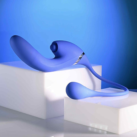 ALL IN USB Rechargeable Triple Stimulating Vibrator