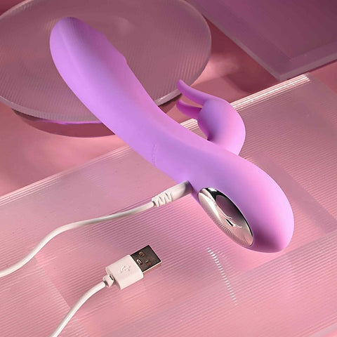 Bead The Way USB Rechargeable Rabbit Vibrator by Evolved