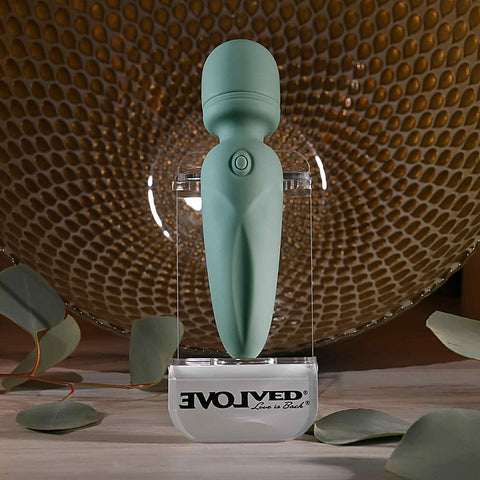 RUMBLE WAND USB Rechargeable Mini Massage Wand by Evolved