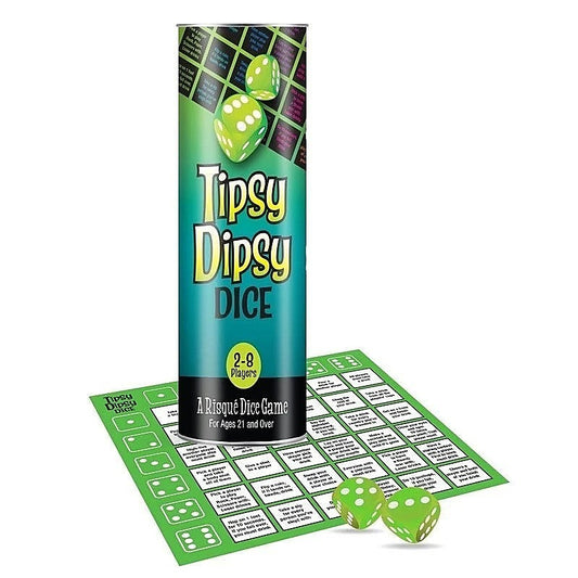 Tipsy Dipsy Dice Drinking Game by Little Genie