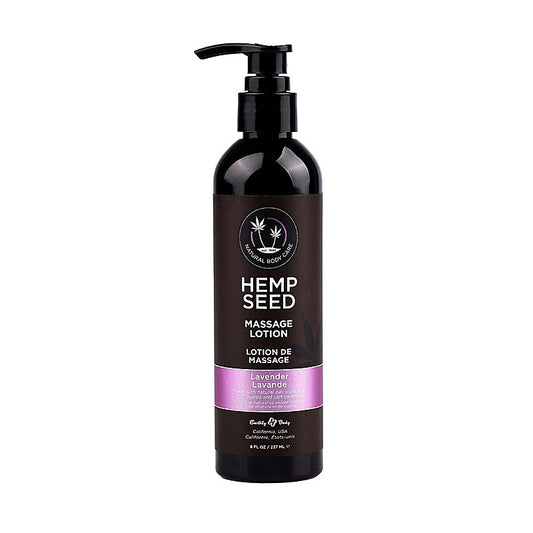 Hemp Seed Scented Massage Lotion 237 ml by Earthly Body