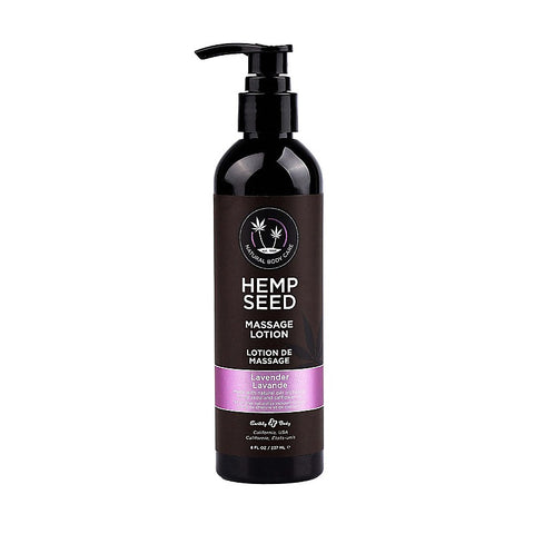 Hemp Seed Scented Massage Lotion 237 ml by Earthly Body
