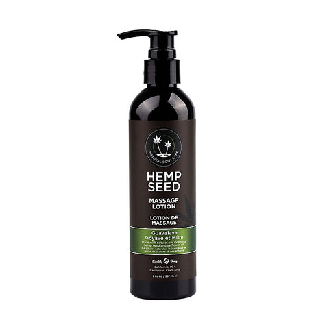 Hemp Seed Scented Massage Lotion 237 ml by Earthly Body