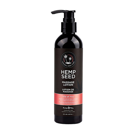 Hemp Seed Scented Massage Lotion 237 ml by Earthly Body
