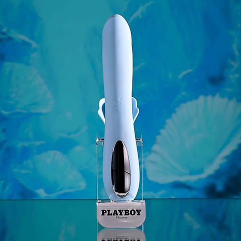 Playboy Pleasure IN BLOOM Thrusting & Heating Vibrator