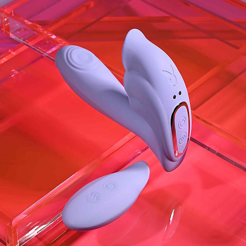 Playboy Pleasure LILAC FANTASY Rechargeable Tapping Vibrator