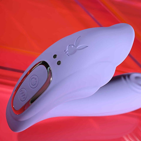 Playboy Pleasure LILAC FANTASY Rechargeable Tapping Vibrator