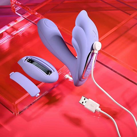 Playboy Pleasure LILAC FANTASY Rechargeable Tapping Vibrator