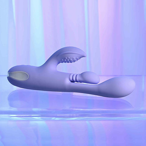 Playboy Pleasure NUBBIN RUBBIN Thrusting Rabbit Vibrator
