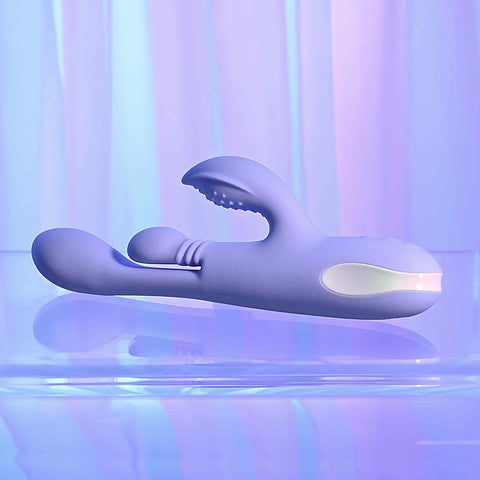 Playboy Pleasure NUBBIN RUBBIN Thrusting Rabbit Vibrator