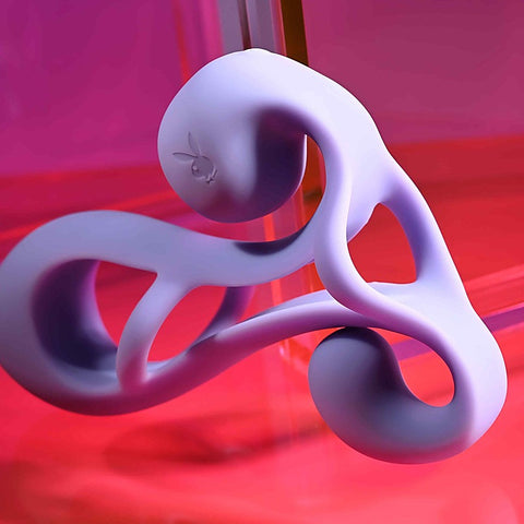 Playboy Pleasure FANTASY CAGE Vibrating Penis Sleeve