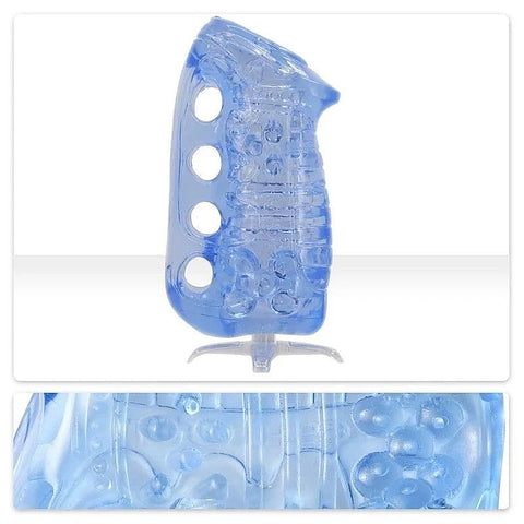 Fleshskins Grip Blue Ice Masturbator by Fleshlight