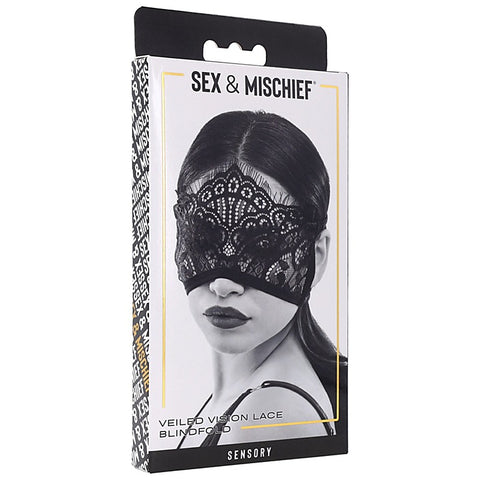 Veiled Vision Lace Blindfold by Sportsheets