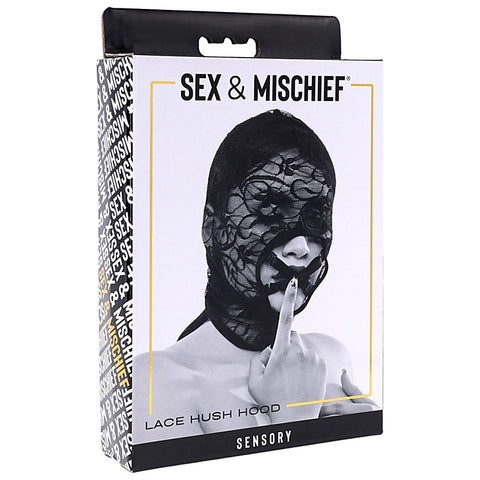 Lace Hush BDSM Hood by Sportsheets