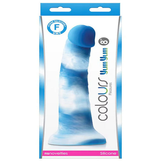 Colours Pleasures Yum Yum 8 Inch Dildo by NS Novelties