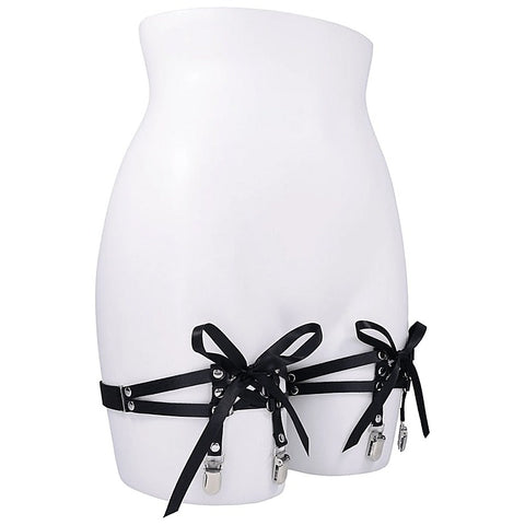 Laced Up Garters by Sportsheets