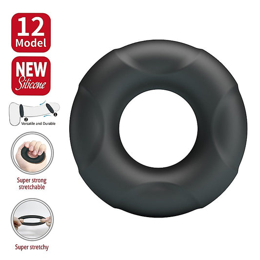 Arvell Super Soft Silicone Cock Ring No.12 by Baile